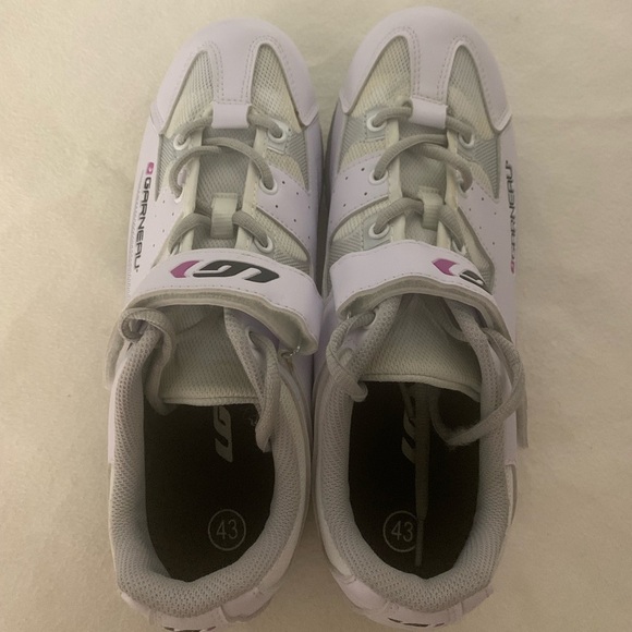 Louis Garneau Triathlon Cycling Shoes Women’s EU 43 US 11.5 White Pink - Picture 6 of 11